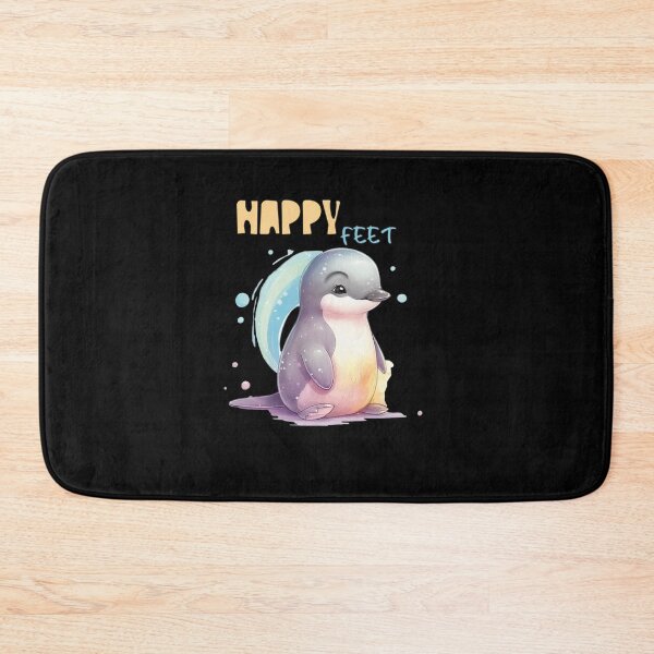 Item preview, Happy Feet Penguin Art: Cute and Playful Penguin designed and sold by Dream-Palette.
