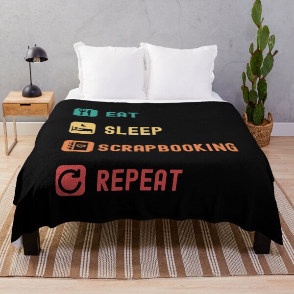 Item preview, Eat, sleep, scrapbooking, repeat designed and sold by Gerald Waters.