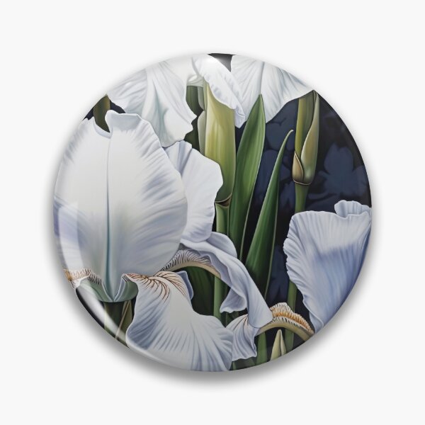 Item preview, White Irises  designed and sold by Vanover Designs.