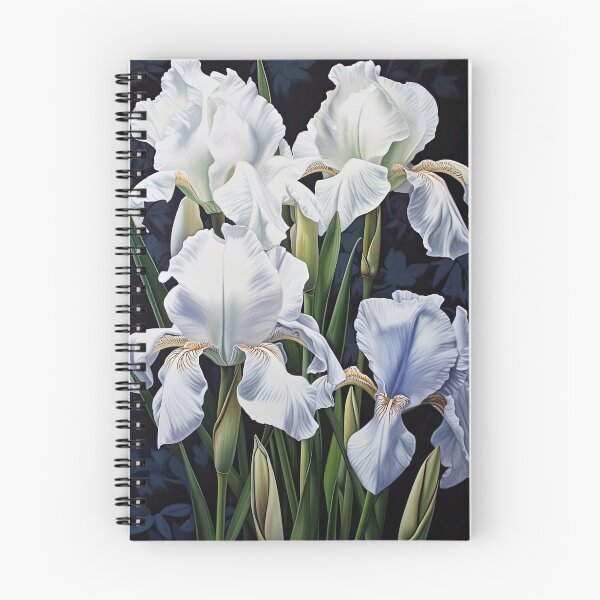 Item preview, White Irises  designed and sold by Vanover Designs.