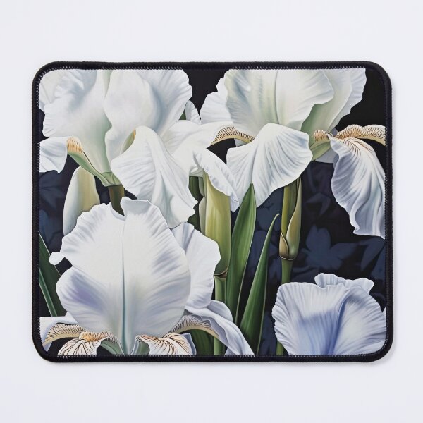 Item preview, White Irises  designed and sold by Vanover Designs.