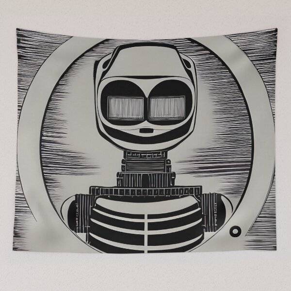 Item preview, Robot in the style of famous art. designed and sold by CRAFTER-MEDIA.