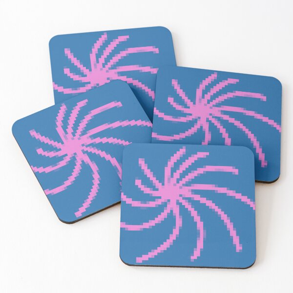 Item preview, Pastle pink firework swirl designed and sold by awsomepatterns.