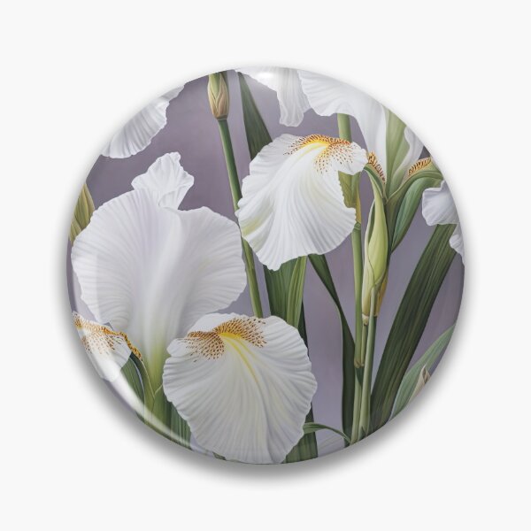 Item preview, White Irises  designed and sold by Vanover Designs.