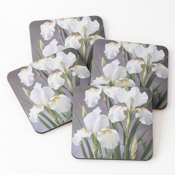 Item preview, White Irises designed and sold by Vanover Designs.