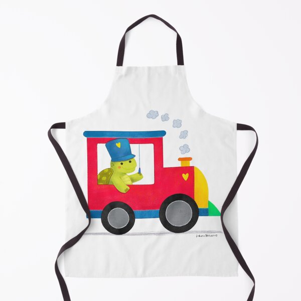 Item preview, Turtle Train Driver designed and sold by julianamotzko.