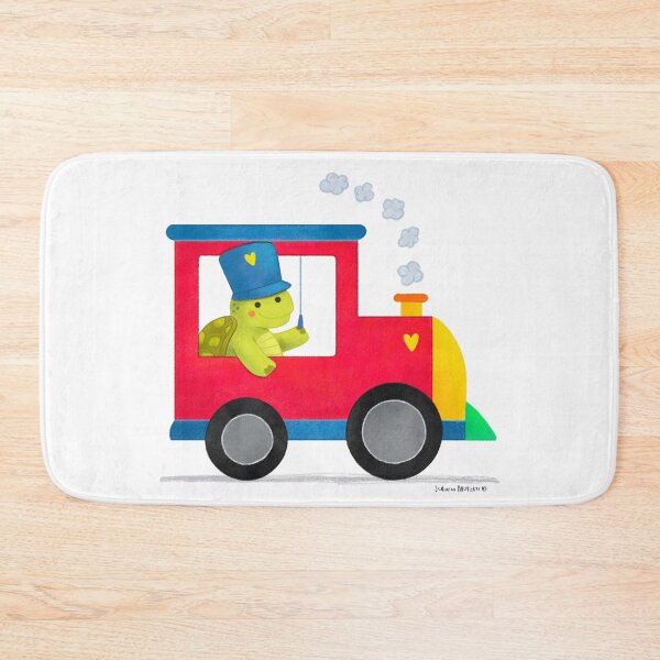Item preview, Turtle Train Driver designed and sold by julianamotzko.