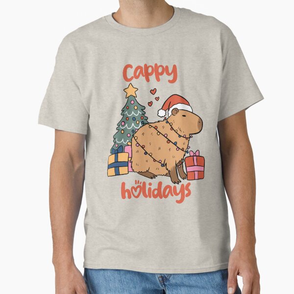 Artikel-Vorschau von Cappy-Feiertage Niedlicher Weihnachts-Capybara, designt und verkauft von Yarafantasyart.