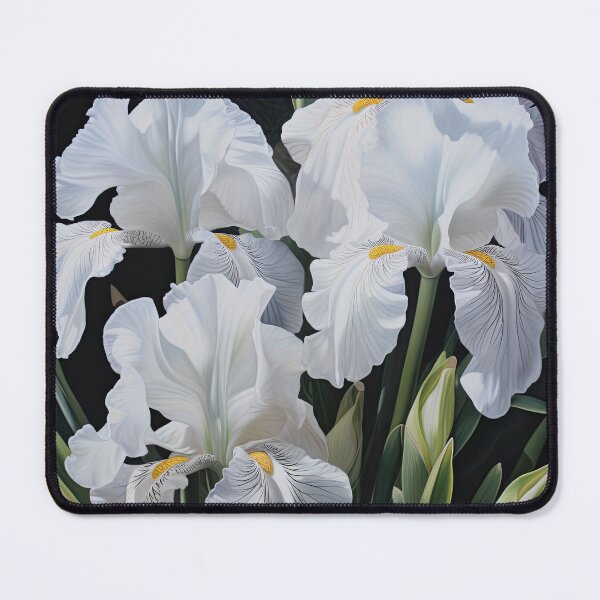 Item preview, White Irises  designed and sold by Vanover Designs.