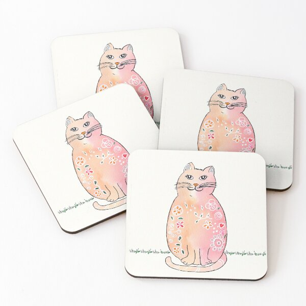 Item preview, Cute Decorated Cat designed and sold by Deborah  League.