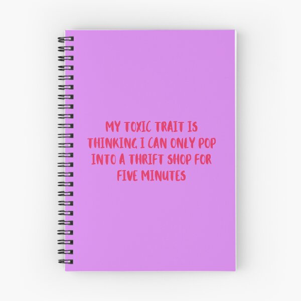 Item preview, My toxic trait - thrift shop (pink edit) designed and sold by FunSheTees.