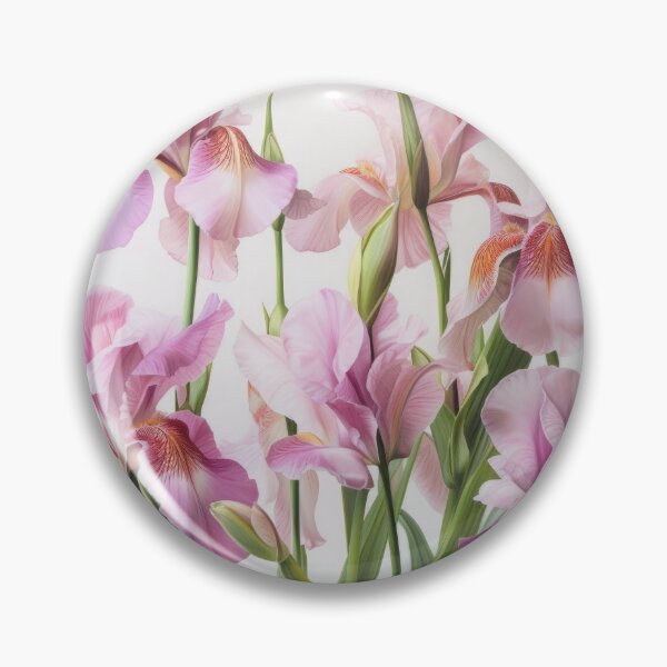 Artikelvorschau, Pink Irises  entworfen und verkauft von Vanover Designs.