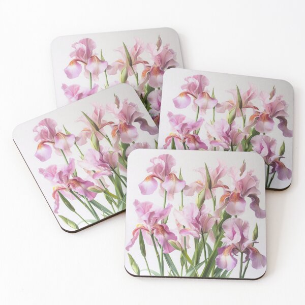 Item preview, Pink Irises  designed and sold by Vanover Designs.