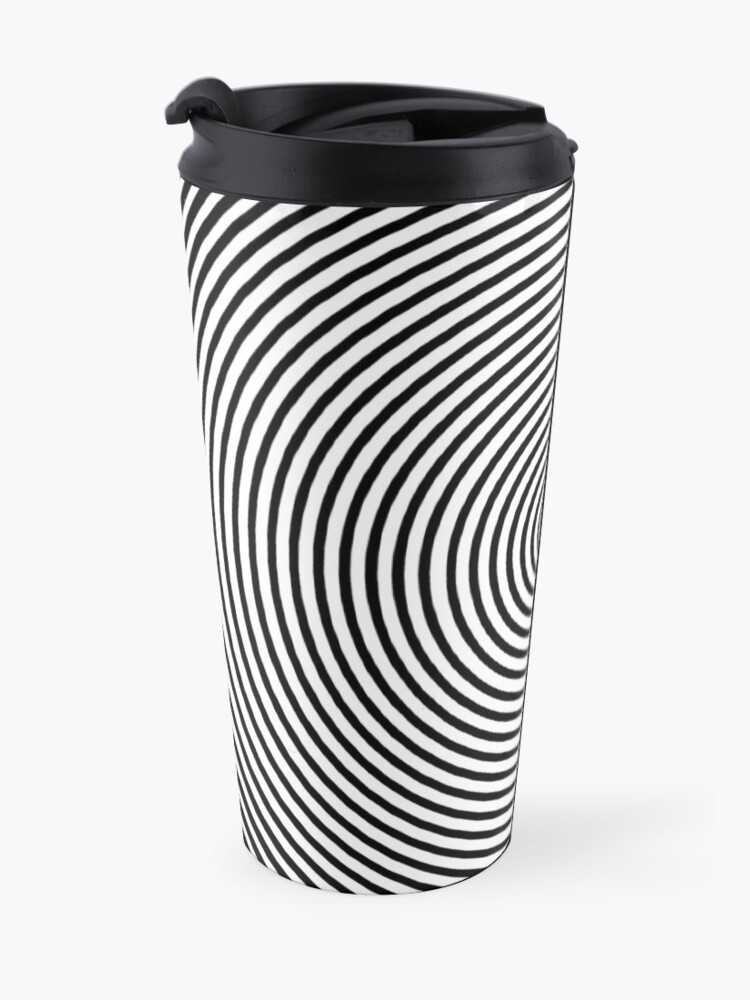 Alternate view of Amazing optical illusion Travel Coffee Mug