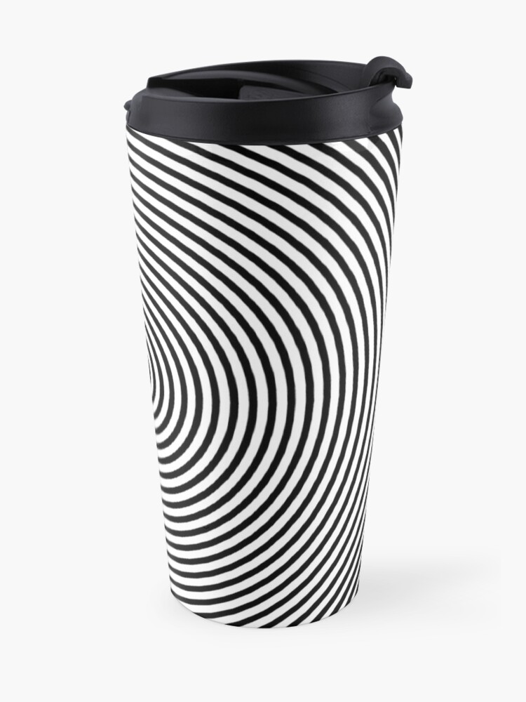 Alternate view of Amazing optical illusion Travel Coffee Mug
