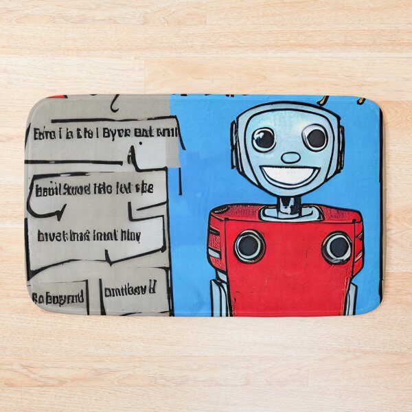Item preview, Robot in the style of famous art. designed and sold by CRAFTER-MEDIA.