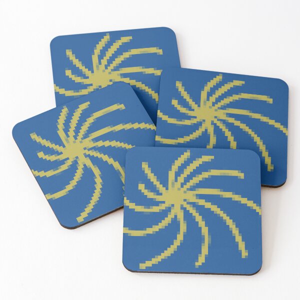 Item preview, Yellow firework swirl designed and sold by awsomepatterns.