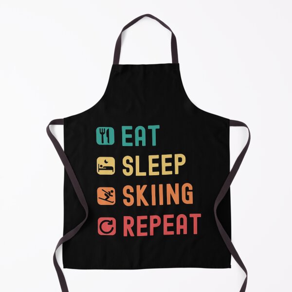 Item preview, Eat, sleep, skiing, repeat designed and sold by Gerald Waters.