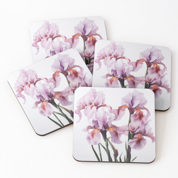 Item preview, Pink Irises designed and sold by Vanover Designs.