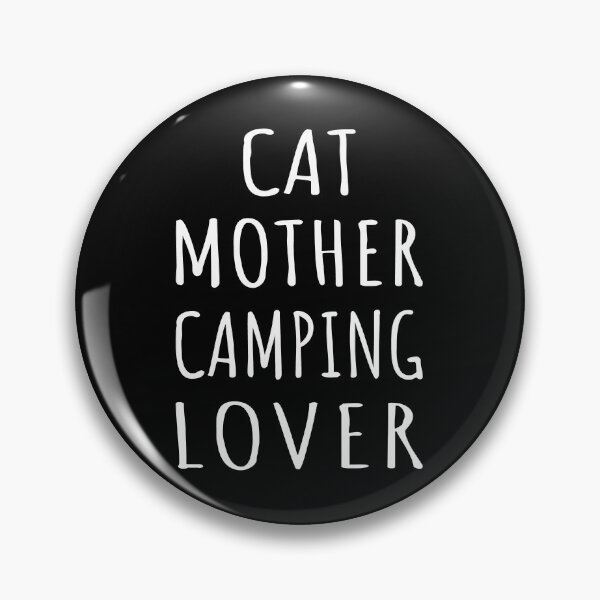 Artikelvorschau, Katzenmutter Camping Lover I entworfen und verkauft von Lemon Pepper.