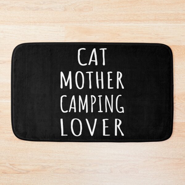 Item preview, Cat Mother Camping Lover I designed and sold by Lemon Pepper.