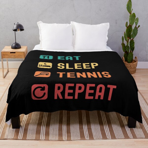 Item preview, Eat, sleep, tennis, repeat designed and sold by Gerald Waters.