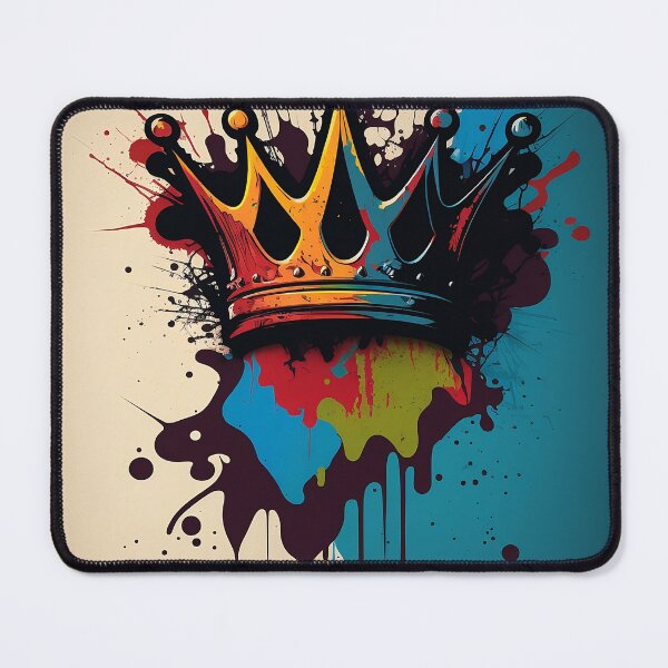 Item preview, The King's Coronation crown in Graffiti designed and sold by CogentPrints.