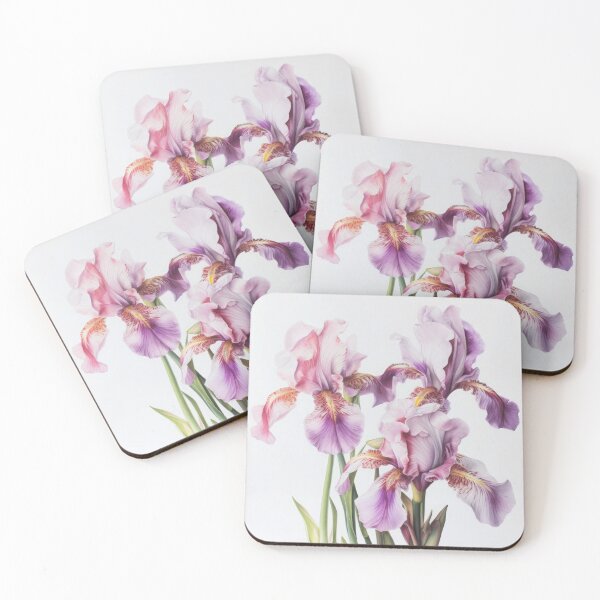 Item preview, Pink Irises designed and sold by Vanover Designs.