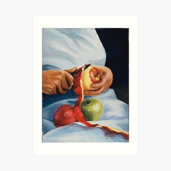 Mothers Hands Art Print