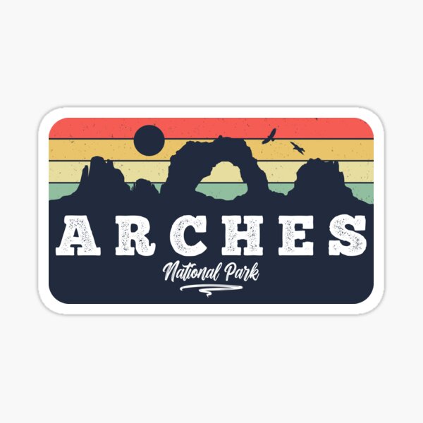 Item preview, Arches National Park Moab Utah Vintage Sunset designed and sold by petestyles.