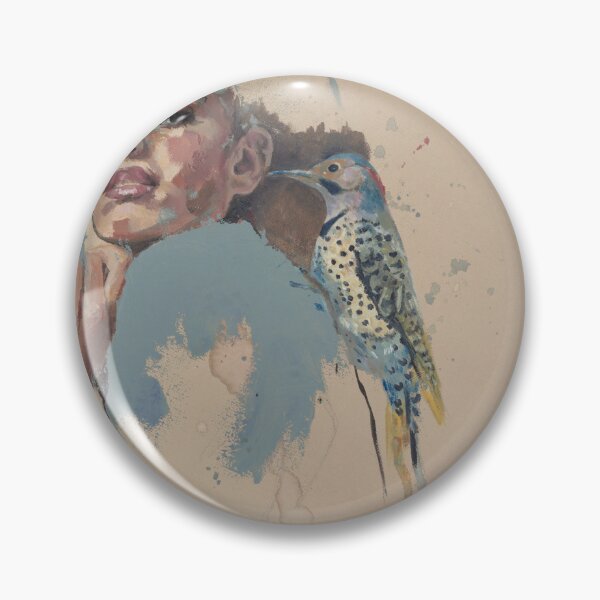 Item preview, the whisper of the northern flicker oil painting designed and sold by Irmaslane.