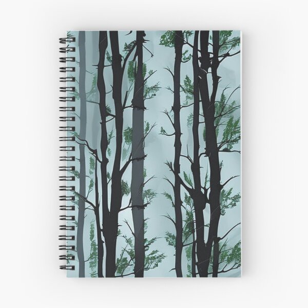 Artikelvorschau, Misty Trees Pattern #1 entworfen und verkauft von SvahaDesigns.