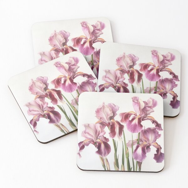 Item preview, Pink Irises designed and sold by Vanover Designs.