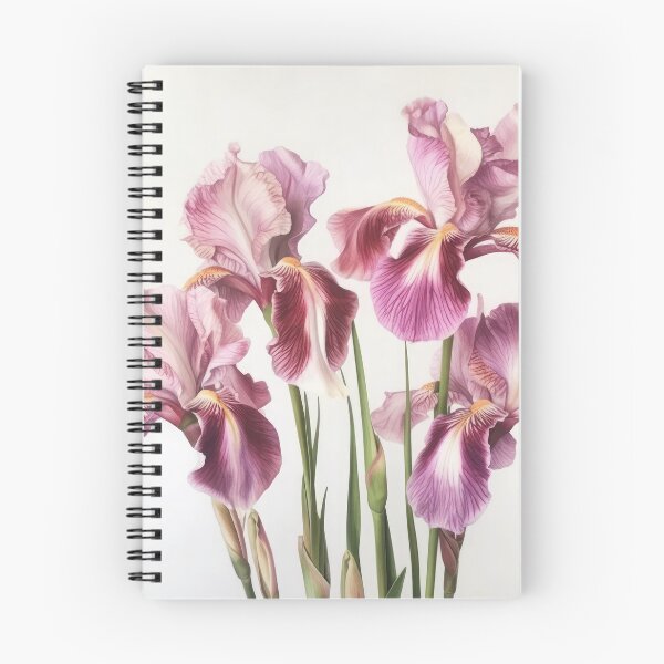 Item preview, Pink Irises  designed and sold by Vanover Designs.