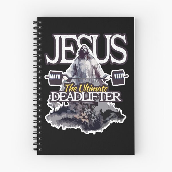 Item preview, Jesus The Ultimate Deadlifter Resurrection Jesus Gear designed and sold by DynamicDesign.