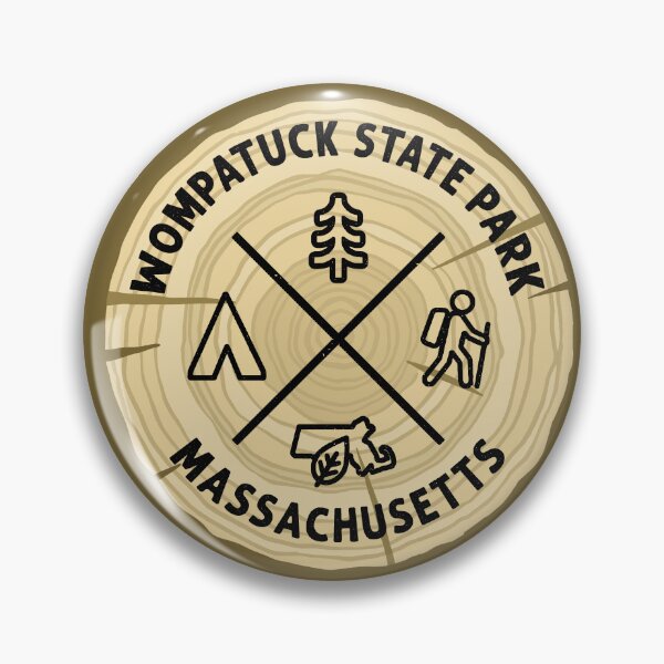 Item preview, Wompatuck State Park Massachusetts Log Slice designed and sold by VanyaKar.