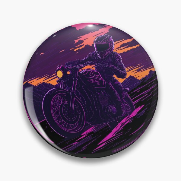 Artikelvorschau, Synthwave Motorcycle Addicted 80s Vaporwave entworfen und verkauft von Ascooepics.