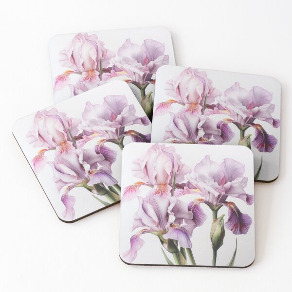 Item preview, Pink Irises designed and sold by Vanover Designs.