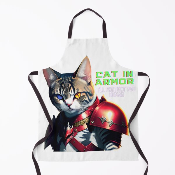 Item preview, Cat in armor designed and sold by Paint U by Krisanee.