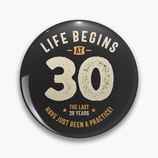 Item preview, Life Begins at 30, Last 29 Years Practice - 30th Birthday designed and sold by cidolopez.