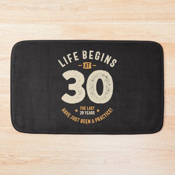 Item preview, Life Begins at 30, Last 29 Years Practice - 30th Birthday designed and sold by cidolopez.