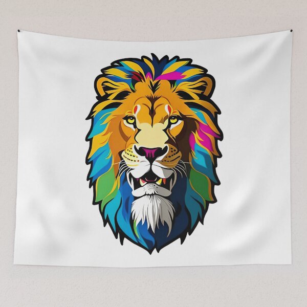 Item preview, Awe-Inspiring Lion Design for the Brave at Heart. designed and sold by Modefissi.