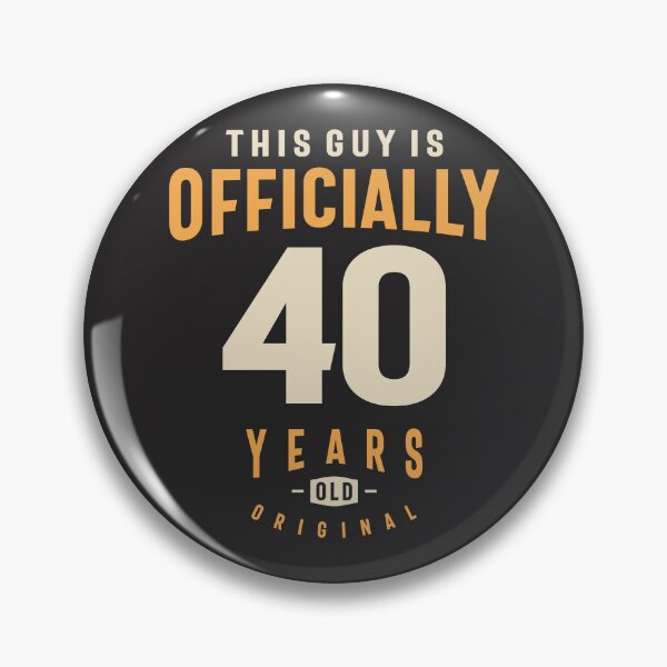 Item preview, This Guy is Officially 40 Years Old Original - 40th Birthday designed and sold by cidolopez.
