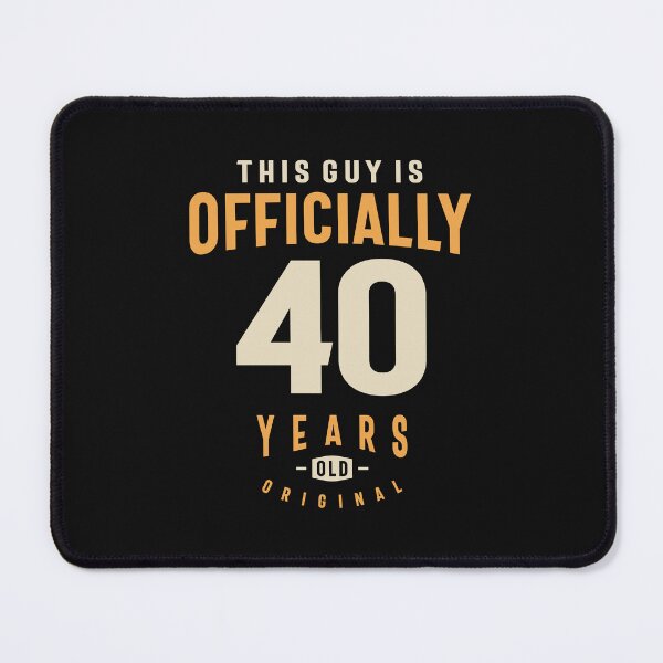 Item preview, This Guy is Officially 40 Years Old Original - 40th Birthday designed and sold by cidolopez.
