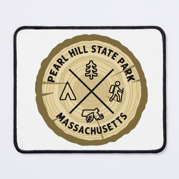 Item preview, Pearl Hill State Park Massachusetts Log Slice designed and sold by VanyaKar.