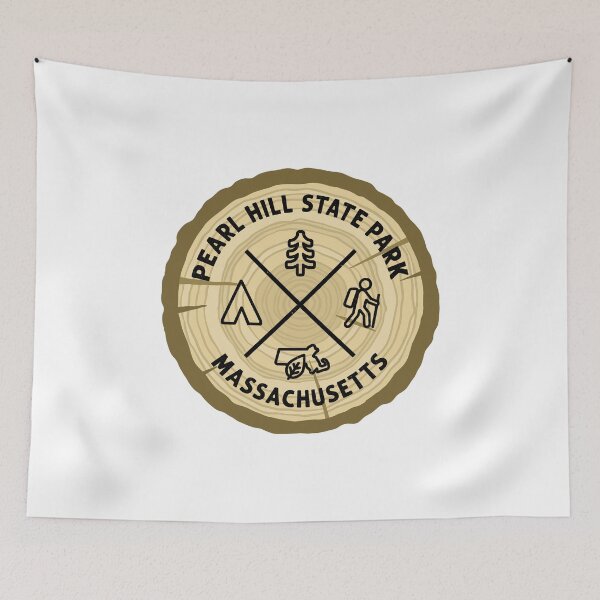Item preview, Pearl Hill State Park Massachusetts Log Slice designed and sold by VanyaKar.