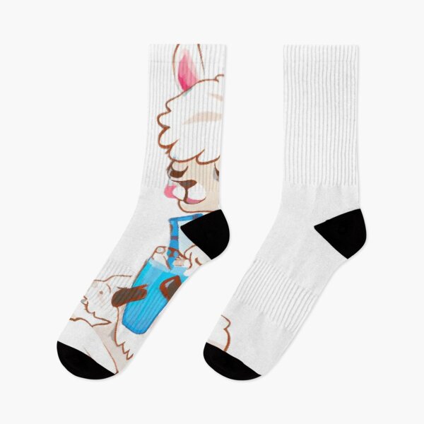 Item preview, Cute llama drinking. designed and sold by Blue  Dragon.