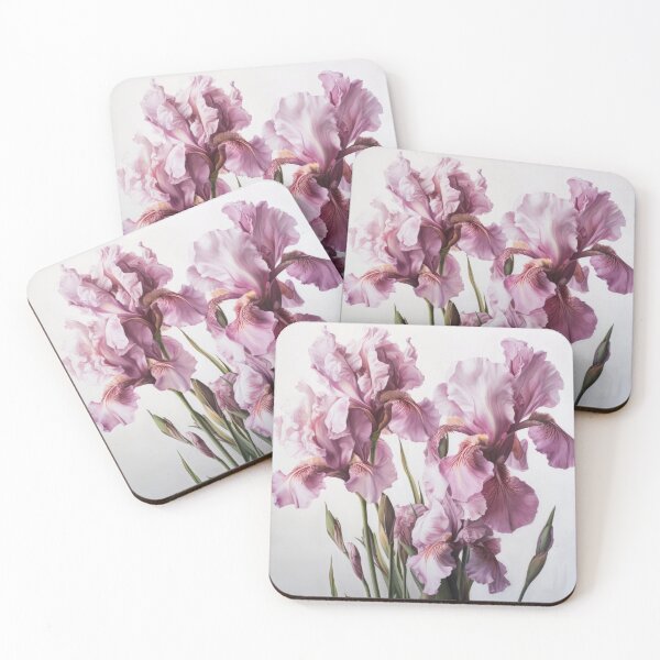 Item preview, Pink Irises designed and sold by Vanover Designs.