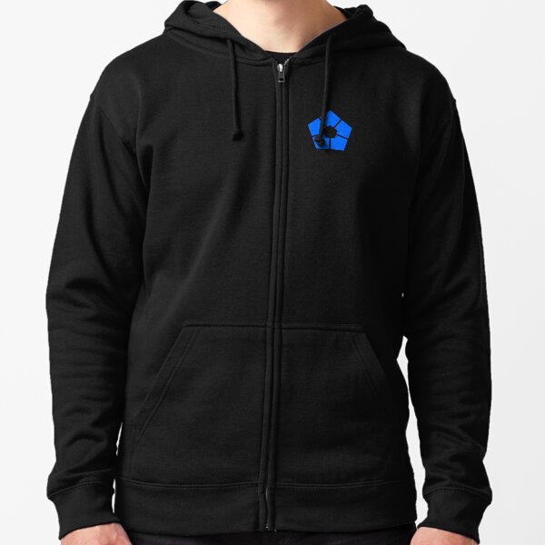 Blue Lock Logo Anime Zipped Hoodie