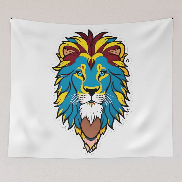 Item preview, A Majestic Tribute to the Lion's Strength and Beauty. designed and sold by Modefissi.